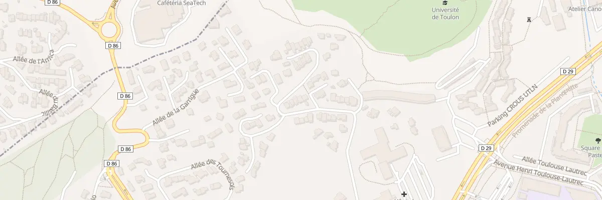 Plan du 426 Rue du Cap Pierre Delsol à La Garde
