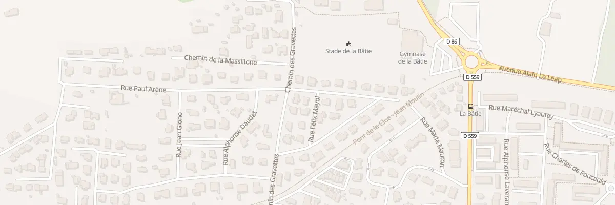 Plan du 28 Rue Jules Verne au Pradet