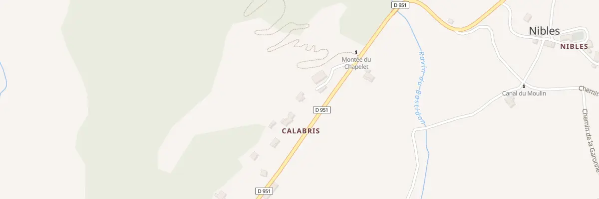 Plan du 7010 Callabris à Nibles