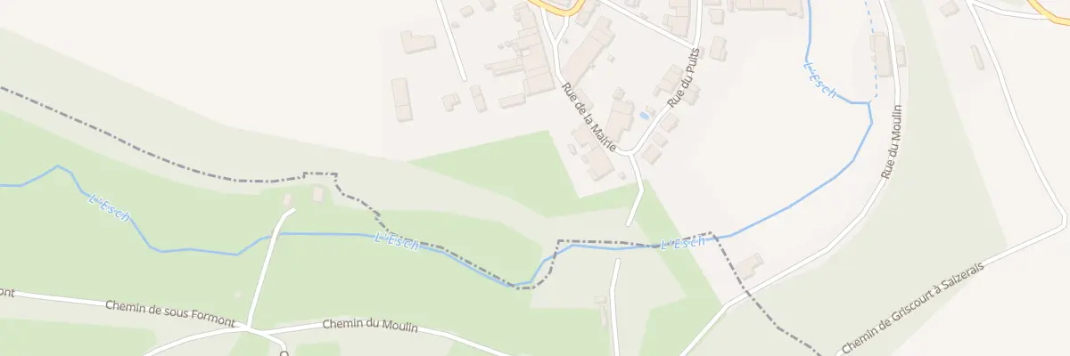 Plan du 1 Rue de la Mairie à Griscourt