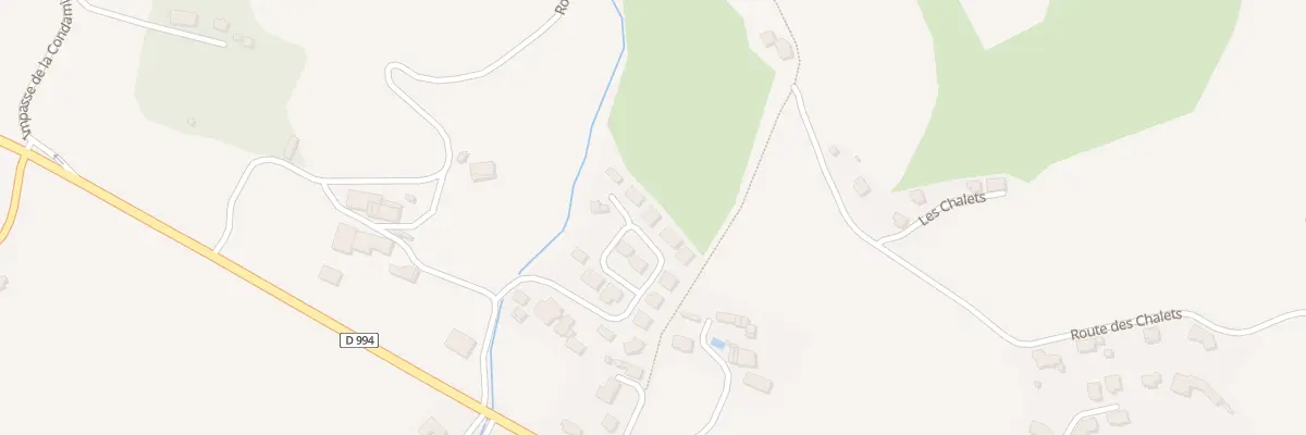 Plan du 5377 Saint Andre à La Freissinouse