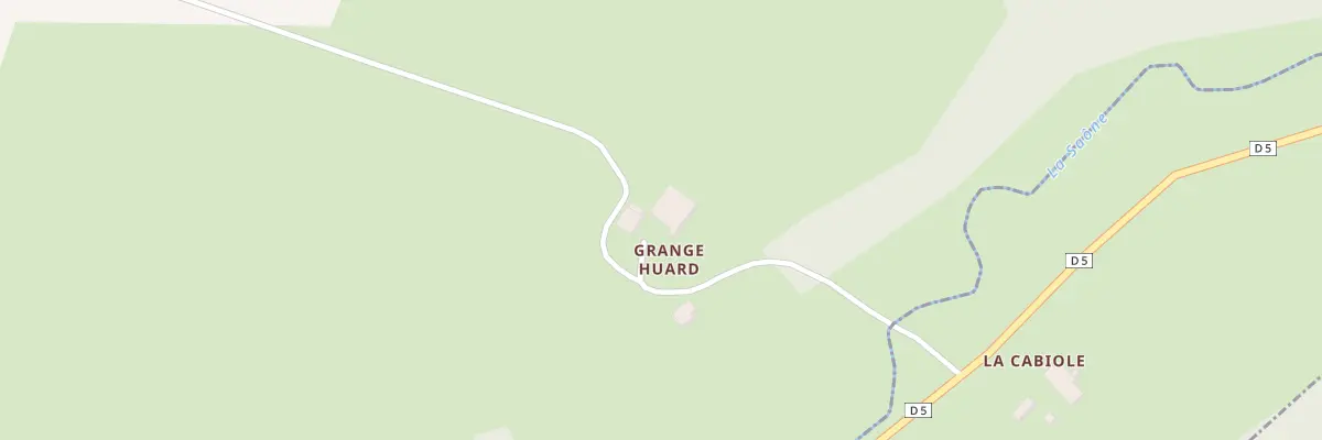 Plan du 1 Grange Huard Sud à Attigny