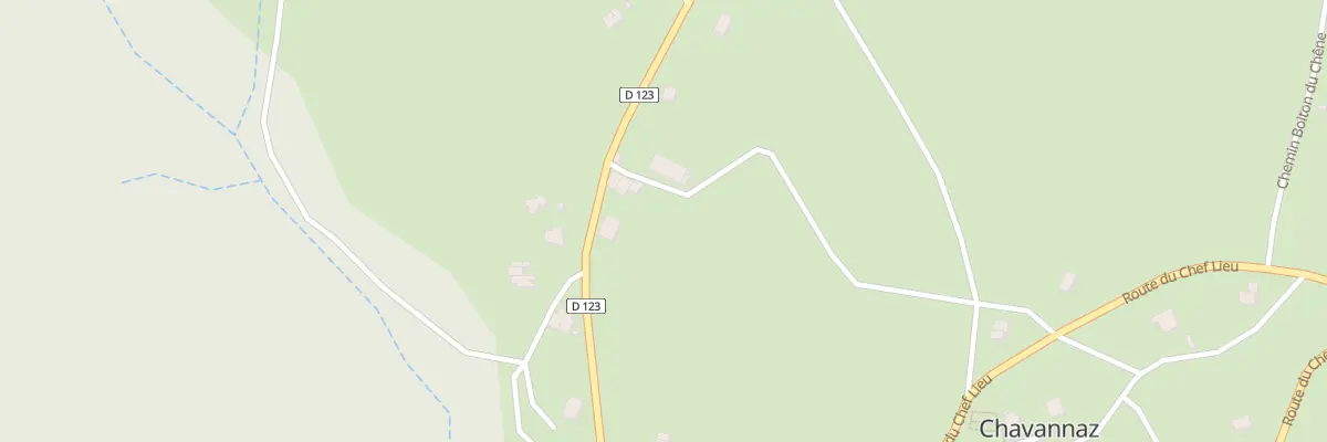 Plan du 220 Rte de Cernex à Chavannaz