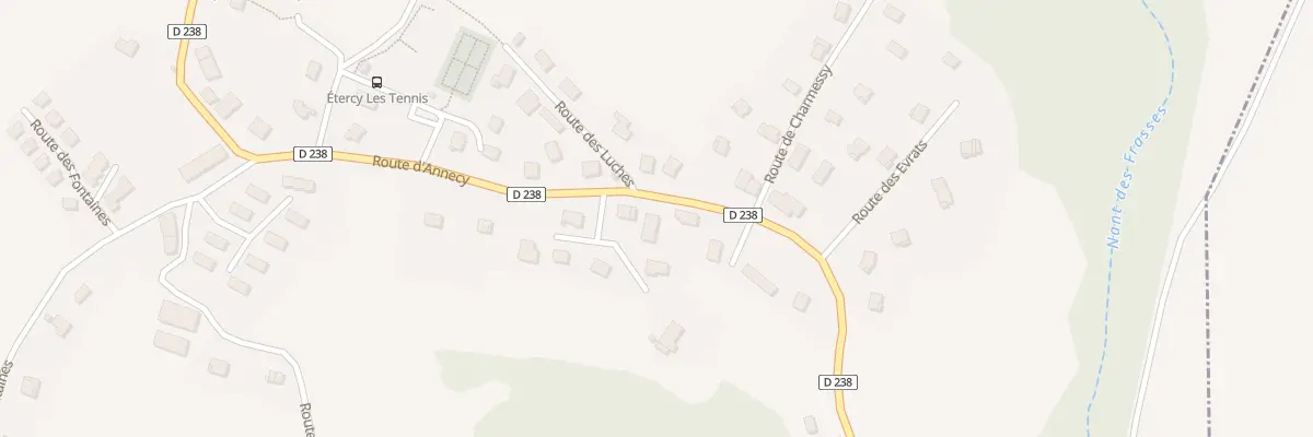 Plan du 558B Rte d’Annecy à Étercy