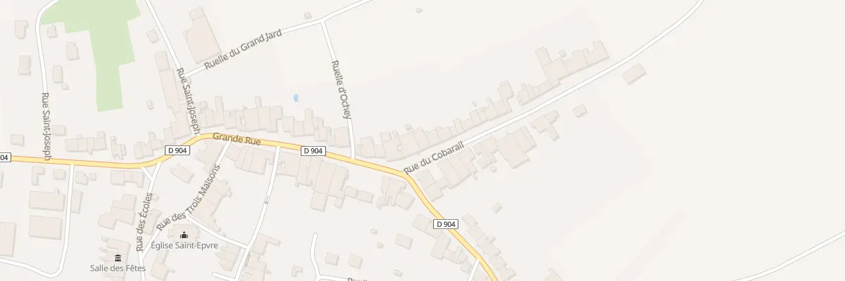Plan du 3 Rue Du Cobarail à Goviller