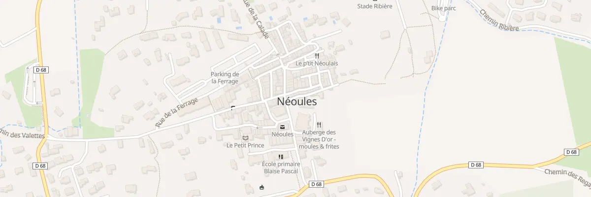 Plan du 2 Pl de la Liberté à Néoules