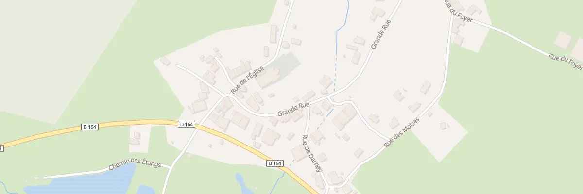 Plan du 13 Rue Grande Rue à Relanges