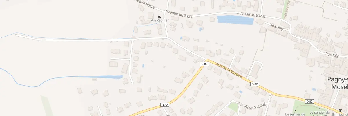 Plan du 5 Rue Mal de Lattre de Tassigny à Pagny-sur-Moselle