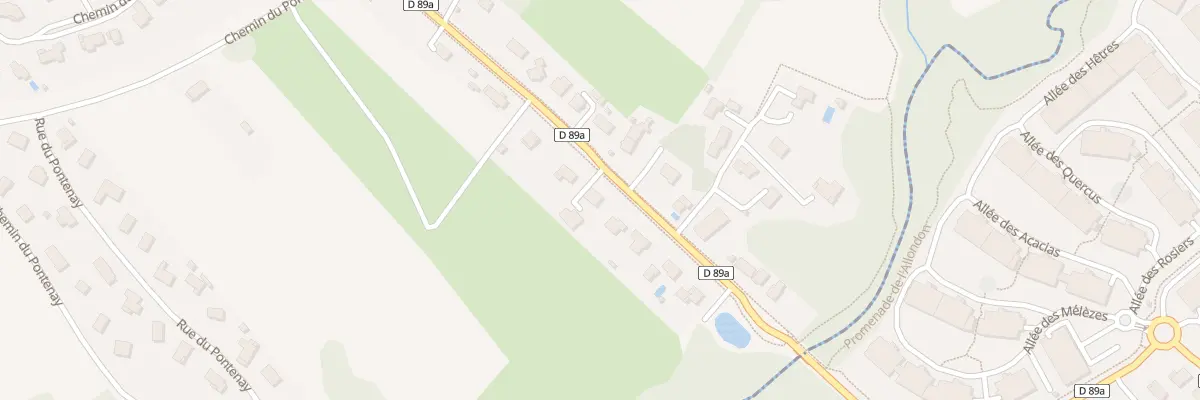 Plan du 1412 Av du Jura à Sergy