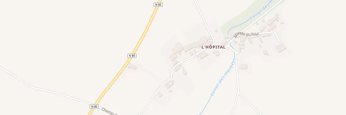 Plan du 5120F L’Hopital et Mandaty à Aubessagne