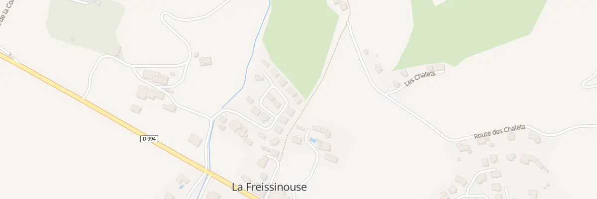 Plan du 5376 Saint Andre à La Freissinouse