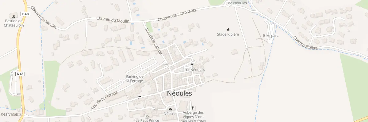Plan du 11 Rue des Quatre Coiffeurs à Néoules