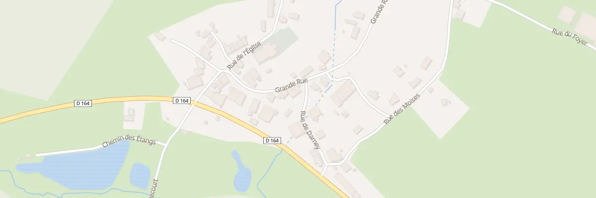 Plan du 3 Rue de Darney à Relanges