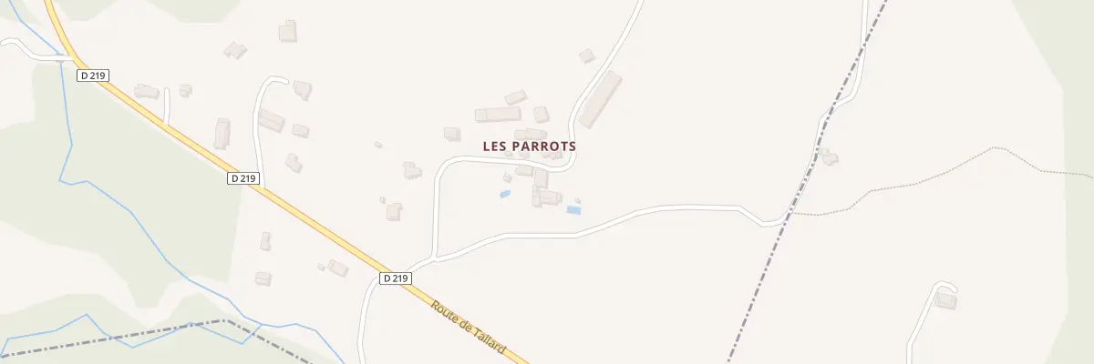 Plan du 5332 Les Parots à Sigoyer