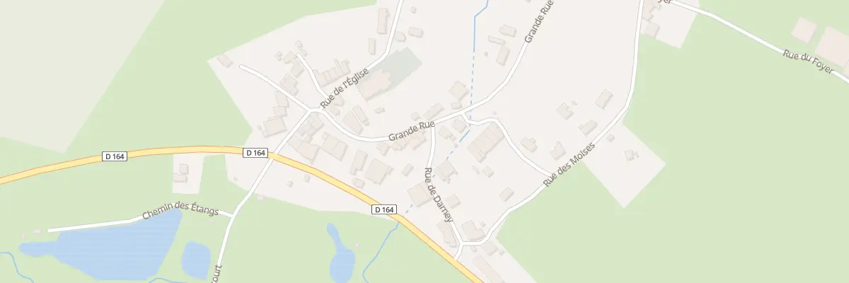 Plan du 1 Rue de Darney à Relanges