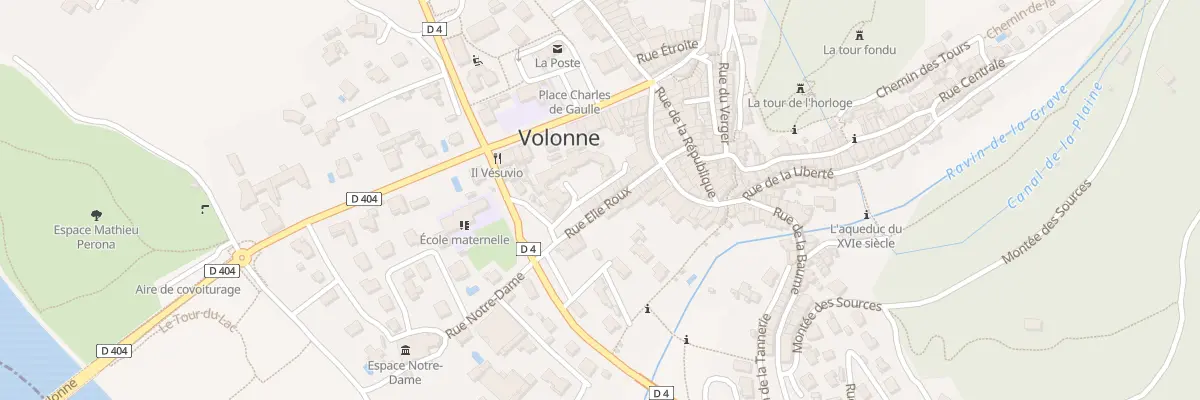 Plan du 5200 Le Village Ouest à Volonne