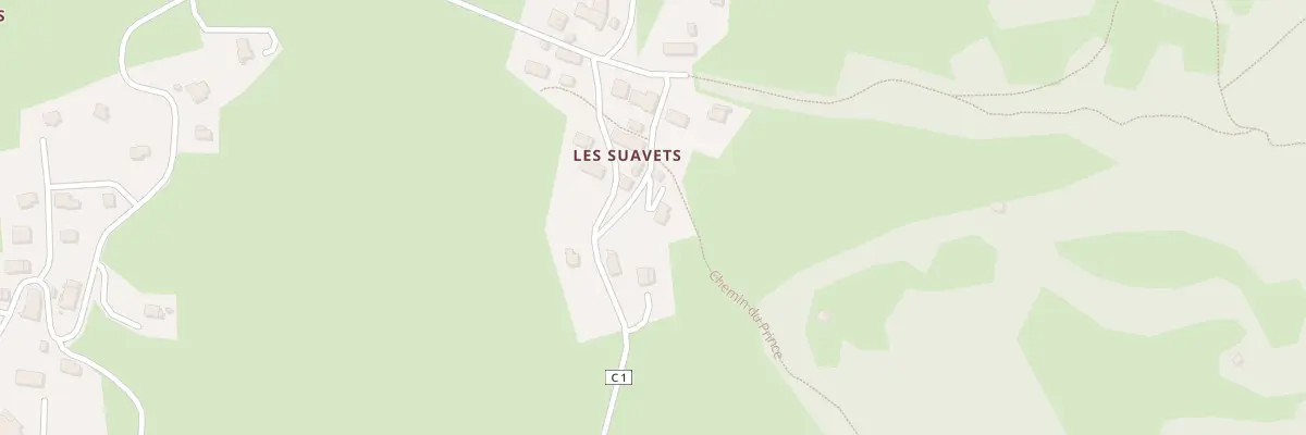 Plan du 140 Che des Pins à Saint-Offenge