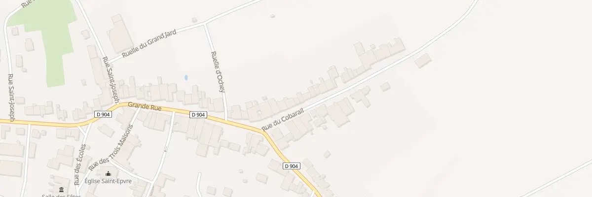 Plan du 9 Rue Du Cobarail à Goviller