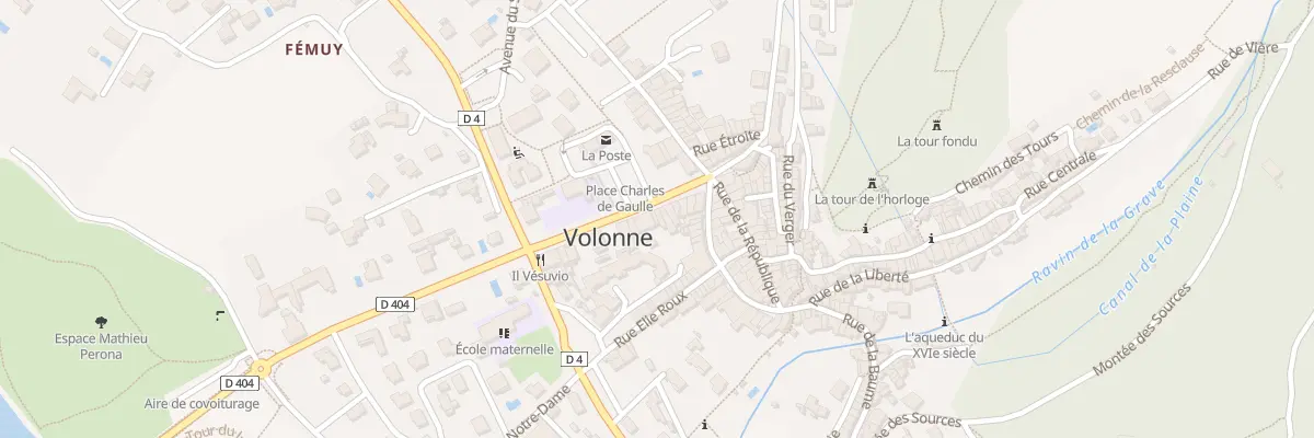 Plan du 5186 Le Village Ouest à Volonne