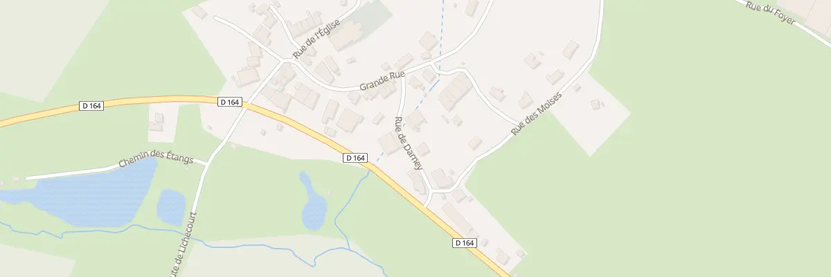 Plan du 4 Rue de Darney à Relanges