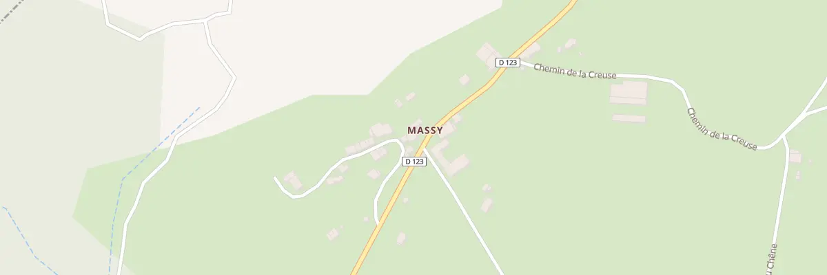 Plan du 118 Che de Massy à Chavannaz