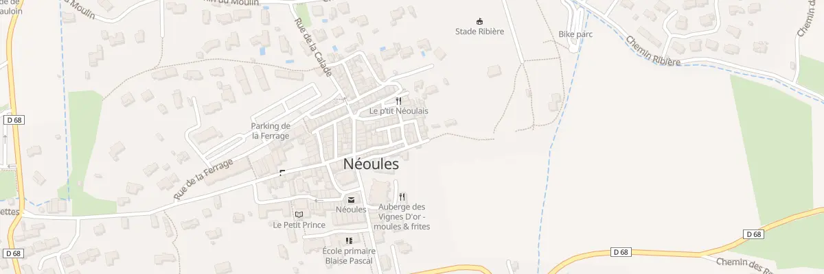 Plan du 19 Rue de Font Vieille à Néoules