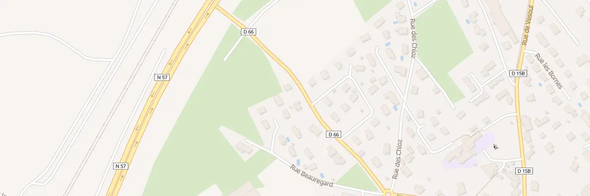 Plan du 41 Rue de Bussières à Voray-sur-l’Ognon