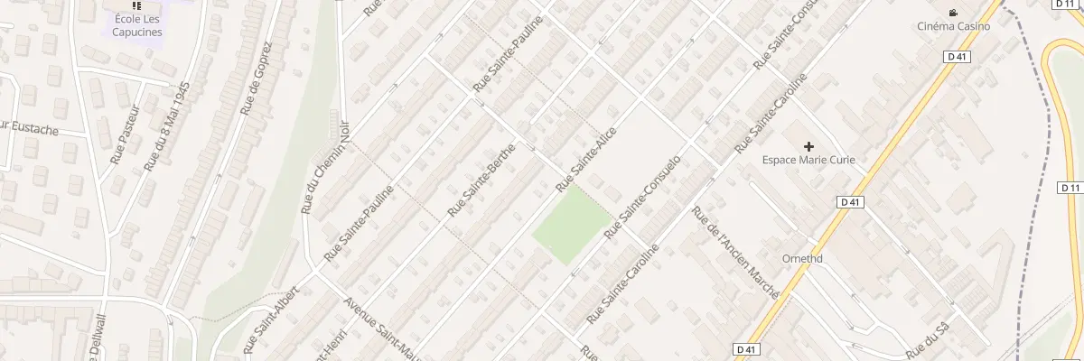 Plan du 29 Rue Sainte Alice à Jœuf