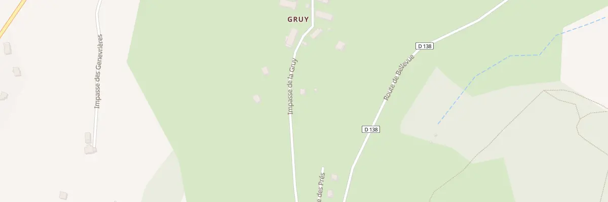 Plan du 262 Imp de la Gruy à Saint-Sylvestre