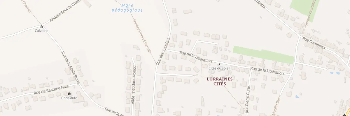 Plan du 39 Rue de la Libération à Pagny-sur-Moselle
