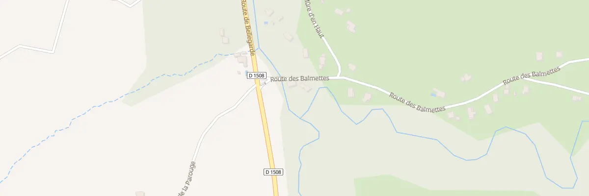 Plan du 50 Rte des Balmettes à Mésigny