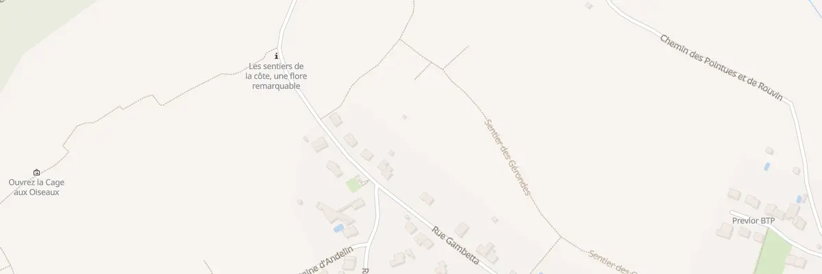 Plan du 52 Rue Gambetta à Pagny-sur-Moselle