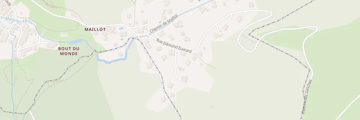 Plan du 4 Rue Edmond Euvrard à Beure