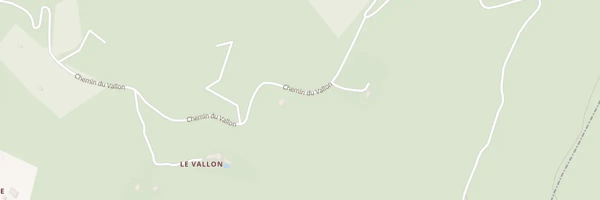 Plan du 9002 Le Vallon à Belgentier