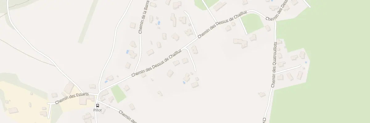 Plan du 14 Che Dessus de Chailluz à Besançon