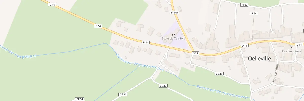 Plan du 755 Rue Clément de Boulay à Oëlleville