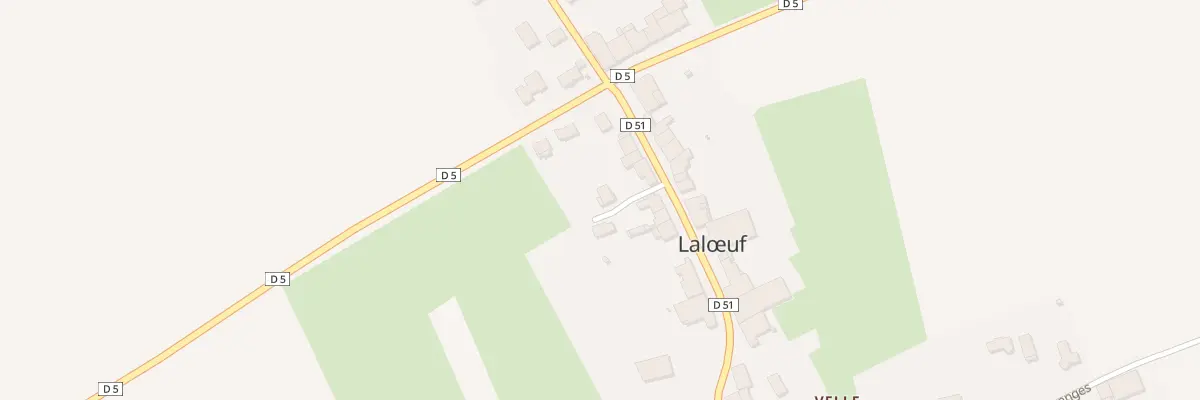 Plan du 1 Rue du Gagnage à Lalœuf
