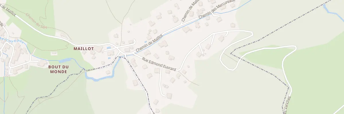 Plan du 1 Rue Edmond Euvrard à Beure
