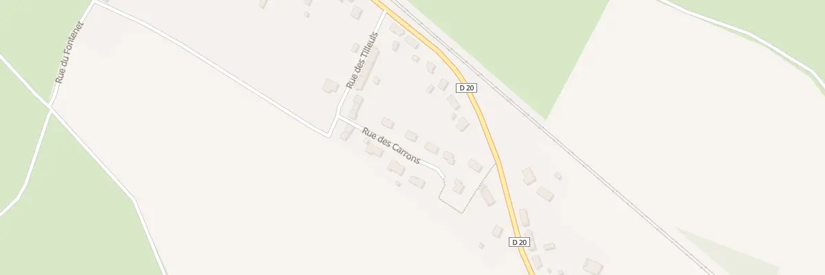 Plan du 4 Rue des Carrons à Baulay