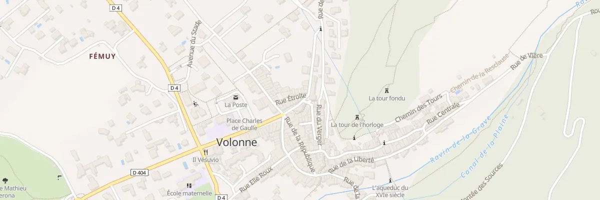 Plan du 5118 Le Village Ouest à Volonne