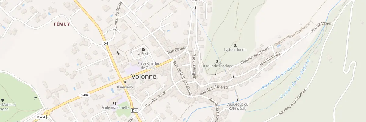 Plan du 4 Rue de la Minoterie à Volonne