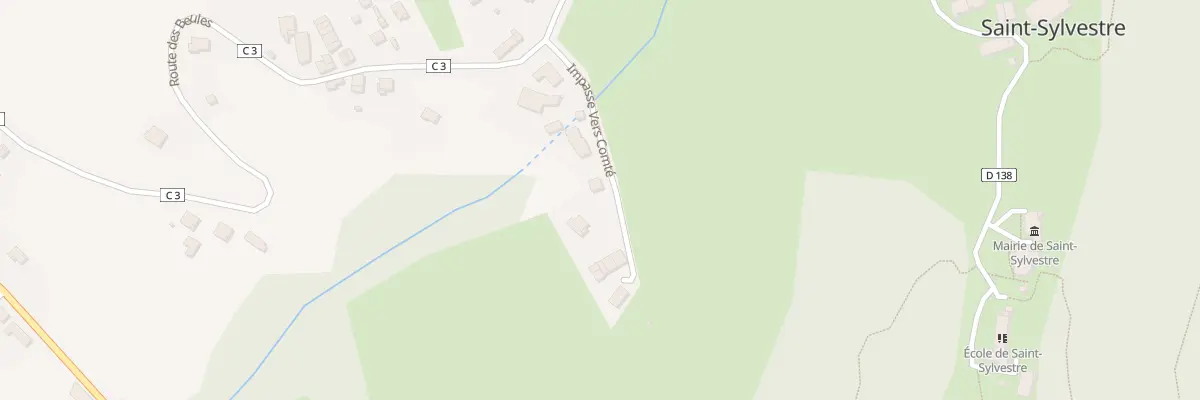 Plan du 5186 Vers Comte à Saint-Sylvestre
