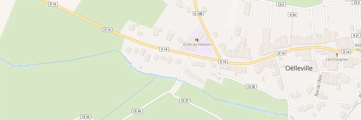 Plan du 731 Rue Clément de Boulay à Oëlleville