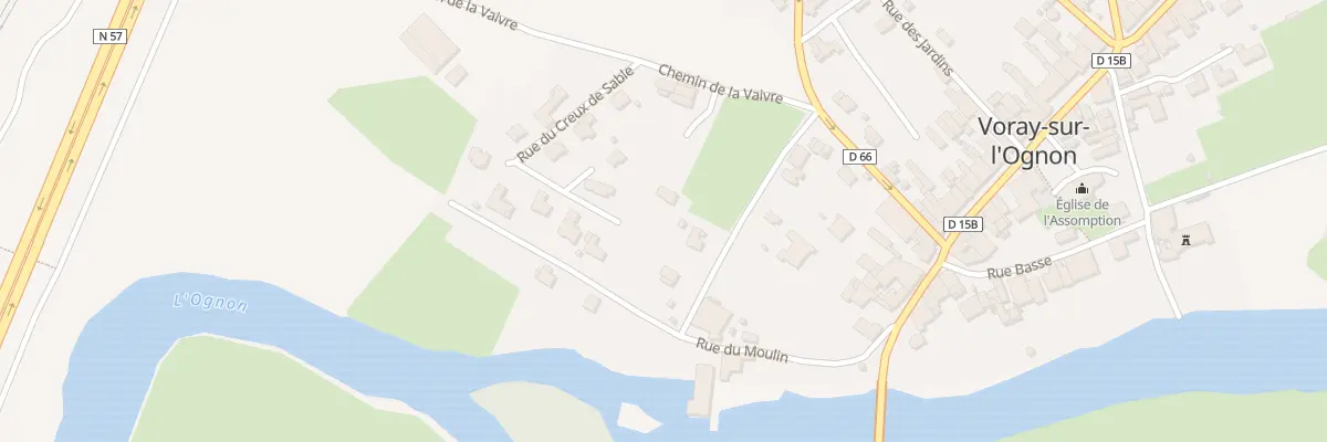 Plan du 17 Rue du Moulin à Voray-sur-l’Ognon