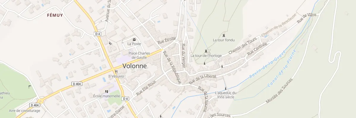Plan du 5507 Le Village Ouest à Volonne
