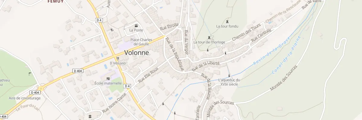 Plan du 19 Rue de la République à Volonne
