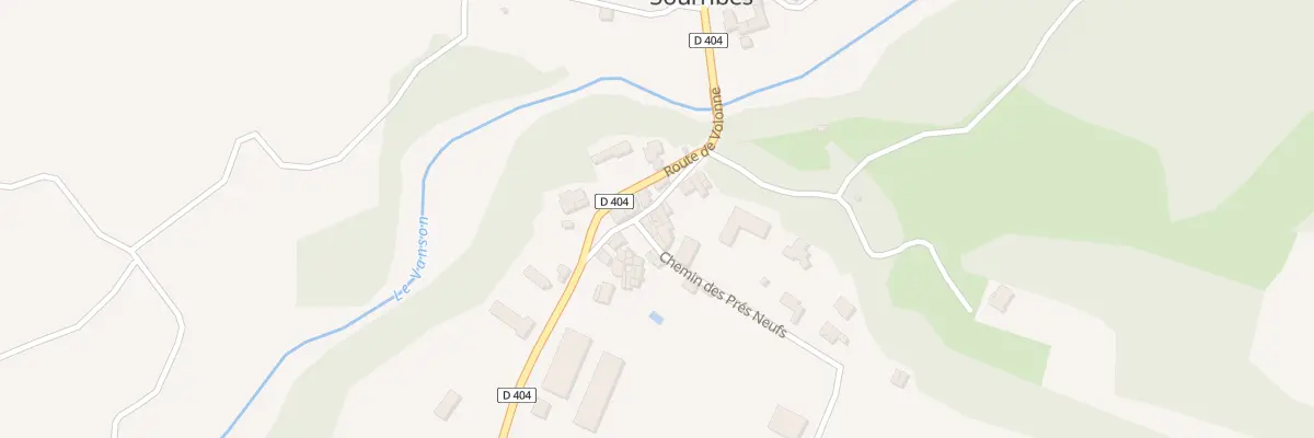 Plan du 5014 Saint Roman à Sourribes