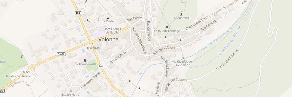 Plan du 23 Rue de la République à Volonne