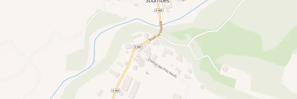 Plan du 5012 Che de Beaudument à Sourribes
