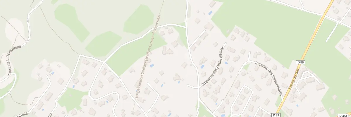 Plan du 273 Rte du Col à Crozet